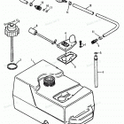 H015211NS Fuel Tank And Line (plastic - 6.0 Gallon)