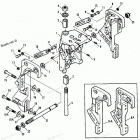 H070312PE Swivel Bracket-stern Brackets (power Trim)