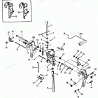 H090312PE Swivel Bracket-stern Brackets (manual Tilt)
