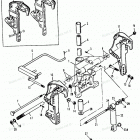 H090422PE Swivel Bracket-stern Brackets (power Trim)