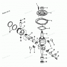 H009201PE Crankshaft And Piston (88a-92b & Ser. # E000001 Th...