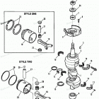 H0706E92F Коленвал и поршни
