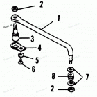 H120422NF Комплект Тяги рулевого механизма