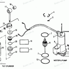 H090422NE Tilt Cylinder & Motor & Pump (design I)