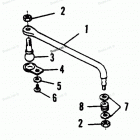 H150422NF Комплект Тяги рулевого механизма