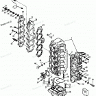 H150412NX Блок цилиндров