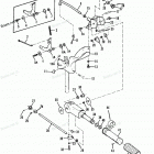 H0153L92B Tiller Handle And Throttle Linkage (84a-92b & Ser....