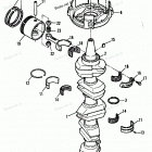H1501E92A Коленвал,поршни