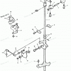 H120LD92B Towershaft And Throttle Linkage