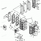 H0908E92F Блок цилиндров