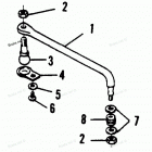 H1208E92A Комплект Тяги рулевого механизма