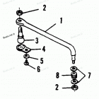H1501E92A Комплект Тяги рулевого механизма