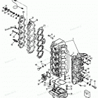 H1501E92F Блок цилиндров