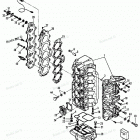 H1501X92A Блок цилиндров