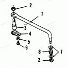 H1508A92C Комплект Тяги рулевого механизма
