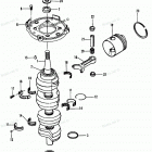 H1208X92A Коленвал и поршни