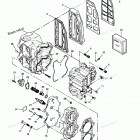 H0507X92A Cylinder Block, Head And Exhaust Chest Cover