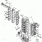 H1501A92F Блок цилиндров
