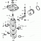 H1208A92A Коленвал и поршни