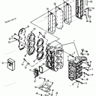 H0908F92F Блок цилиндров
