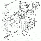 H0507P91B Swivel Bracket And Stern Brackets (manual Tilt Mod...