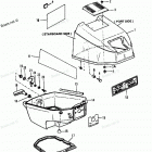 H0092F91A Top Cowl (90a Thru 92b & Ser. # E000001 Thru E1276...