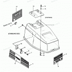 H0508P91C Engine Cover Maxum Models