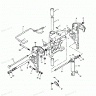 H0906X91C Swivel Bracket And Stern Brackets Power Trim Model...