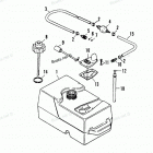 H0052E91A Fuel Tank And Line (88b Thru 92b)