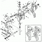 H0708A91C Swivel Bracket-stern Brackets (power Trim)