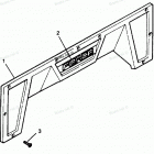 H120LD91D Transom Shield