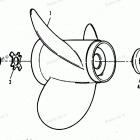 H0708A91C Гребной винт