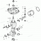 H090LD91D Коленвал и поршни