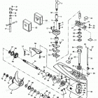 H0908E91D Gear Housing Mercury Gears