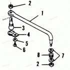 H1201A91C Комплект Тяги рулевого механизма