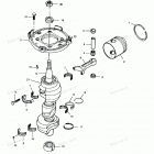H0903F91C Коленвал и поршни