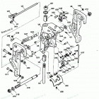 H0507E91C Swivel Bracket And Stern Brackets Manual Tilt Mode...