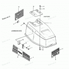 H0507X91A Engine Cover Maxum Models