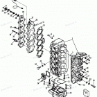 H1508P91D Блок цилиндров