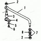 H1208X91C Комплект Тяги рулевого механизма