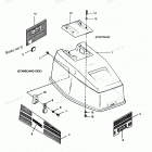 H0508F91C Engine Cover Maxum Models