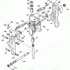 H0508E91B Swivel Bracket And Stern Brackets (power Trim Mode...