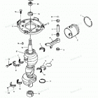 H090LD91B Коленвал и поршни