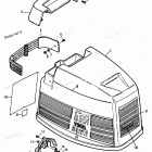 H1508X91B Top Cowl Components