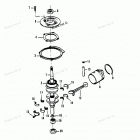 H0153E91D Crankshaft And Piston (84a Thru 87a Models)