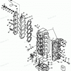 H1508G91A Блок цилиндров