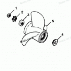 H0906P91C Flared Hub Props