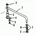 H1508A91B Комплект Тяги рулевого механизма