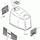 H0903E91D Engine Cover Maxum Models