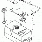 H0092S91A Fuel Tank And Line (plastic - 6.0 Gallon)